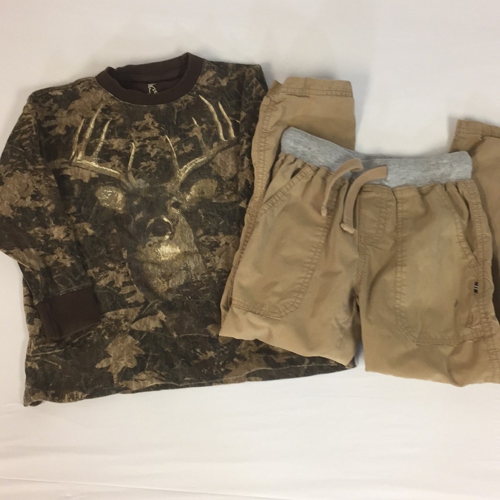 Nautica pants n north river long sleeve shirt